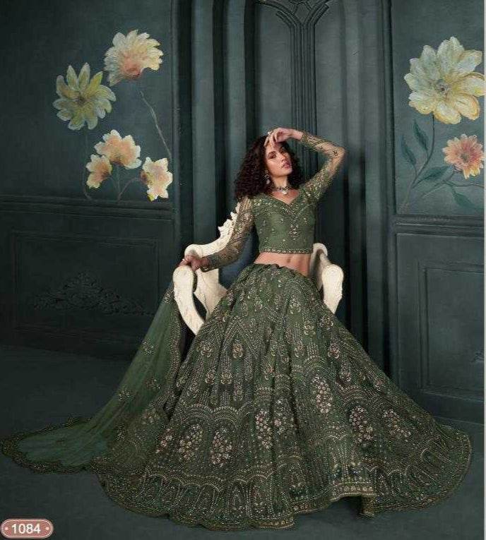 Bridal Heritage Lehenga with Exquisite Design and Comfort - MYLUXURY LANE ENTERPRISE